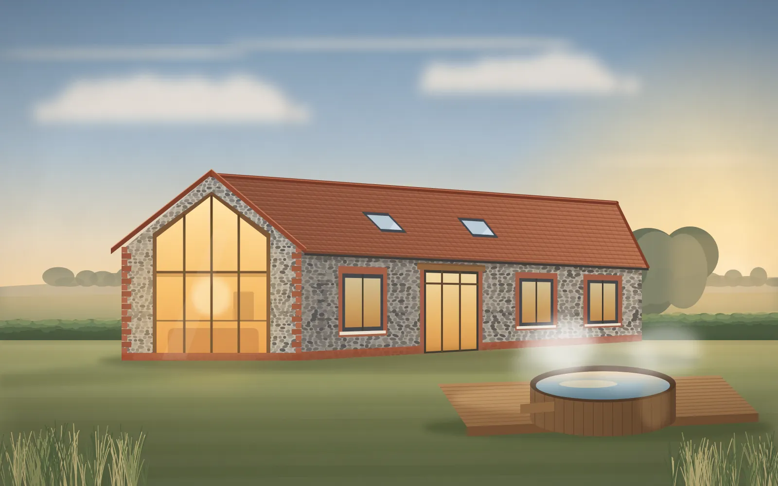 The Sea Holly Barn example premium website